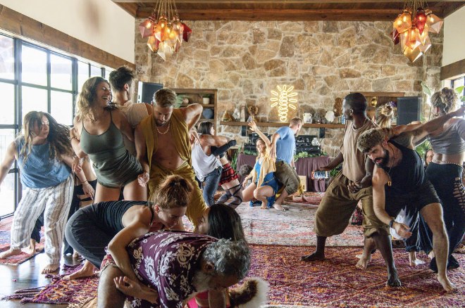 The room in motion — embodied practice at AWKN Ranch